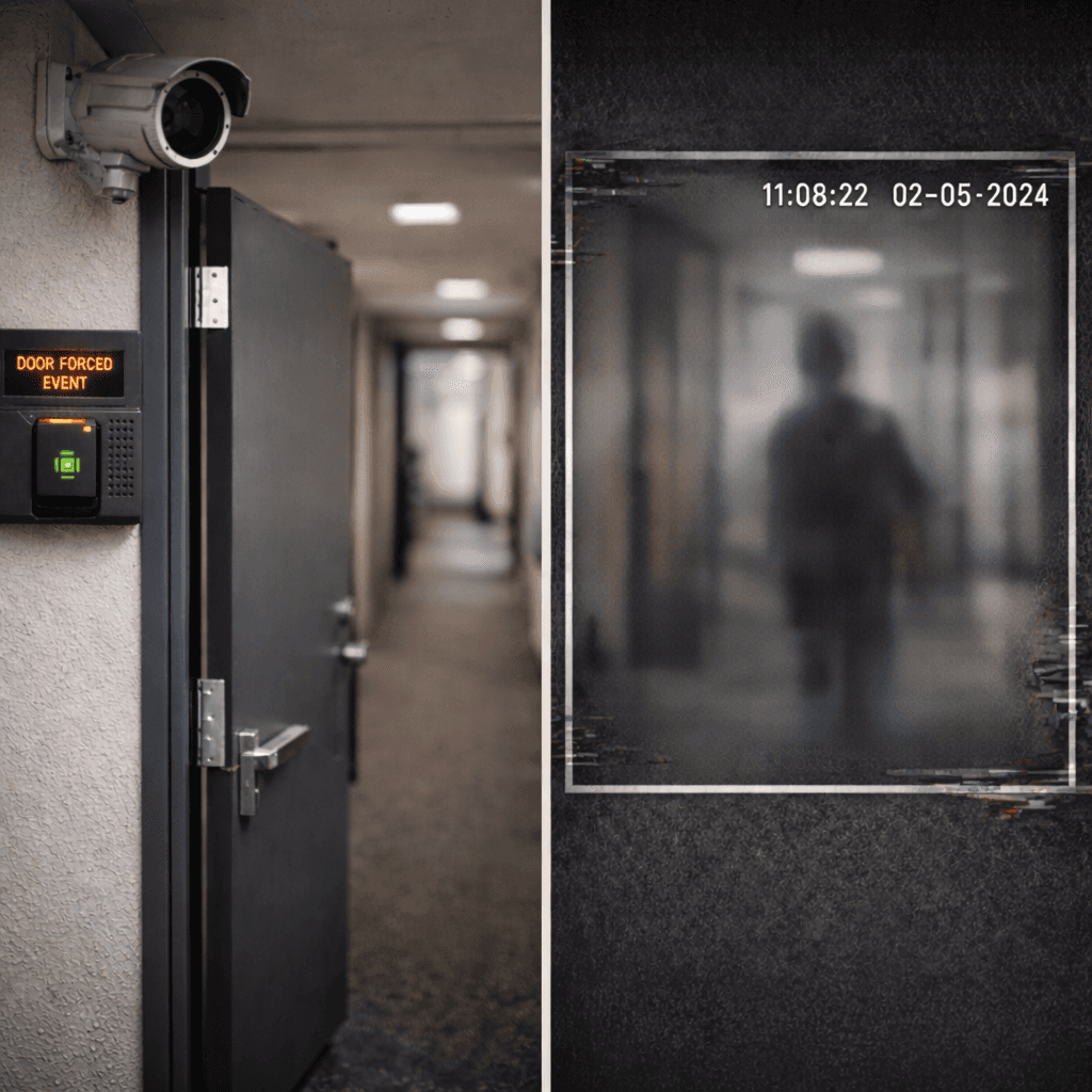 When a Door Event Has No Usable Video: A Modern Security Gap